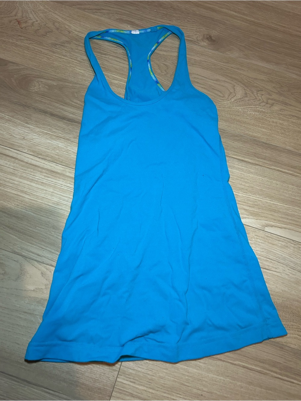 lululemon athletica Turquoise Racerback Tank
